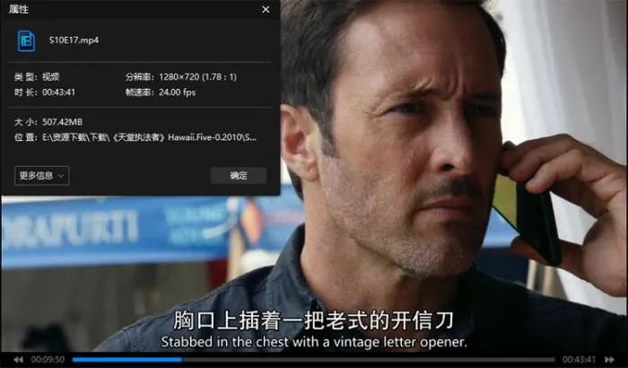 美剧《天堂执法者/夏威夷特勤组》全10季(CBS出品)英语中字/视频合集【百度云网盘下载】