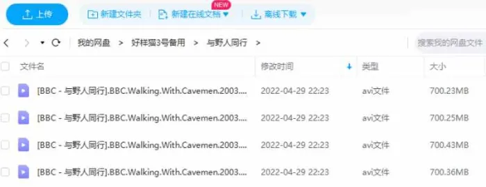 BBC纪录片《与野人同行》全4集视频英语中字[AVI/2.74GB]百度云网盘下载