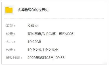 纪录片《安德鲁玛尔的世界史》全8集(BBC出品)高清/英音中字/视频合集【百度云网盘下载】