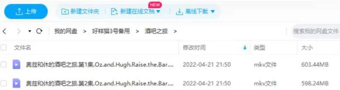 BBC纪录片《奥兹和休的酒吧之旅》全两季合集英语中字[MKV/1.17GB]百度云网盘下载