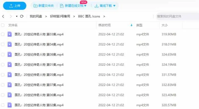 BBC纪录片《面孔(Icons)2019》全8集高清英语中字[MP4/2.53GB]百度云网盘下载