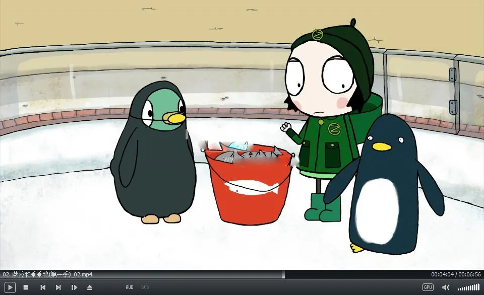 动画片《Sarah and Duck》[儿童教育][中文版全三季总120集][8.2GB][百度网盘]