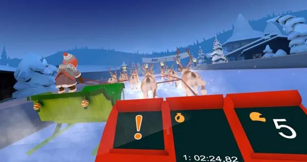 VR游戏《圣诞老人驯鹿赛 Santas Reindeer Racing 2021 – [0.1]》[英文][180.63MB][百度网盘]