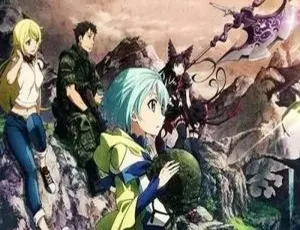 《GATE奇幻自卫队》全2季！柳内巧原作高清日语中字视频合集 百度云网盘下载