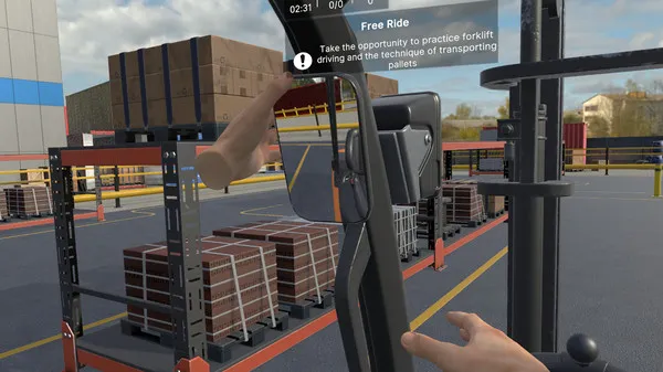 VR游戏《叉车驾驶模拟VR Chalkbites forklift-simulator》[英文][680.73MB][百度网盘]