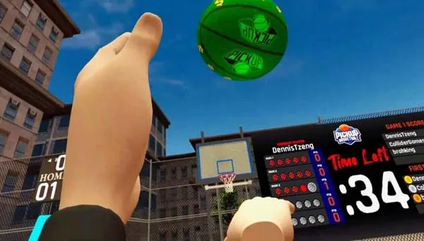 VR游戏《街头篮球 Pickup Basketball VR v1.0.944》[英文][448.97MB][百度网盘]