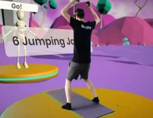 必玩！181.58MB英文VR游戏《健身运动 Real Fit VR v104》 百度网盘速存