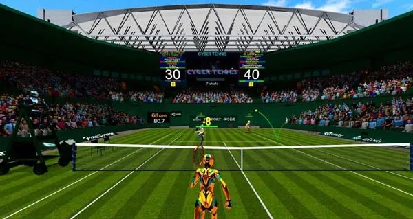 VR游戏《真实网球VR CYBER TENNIS for Quest 1.6.4》[英文][680.70MB][百度网盘]