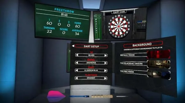 VR游戏《靶子上的VR飞镖 On Target VR Darts 1.0.0》[多国语言][303.28MB][百度网盘]