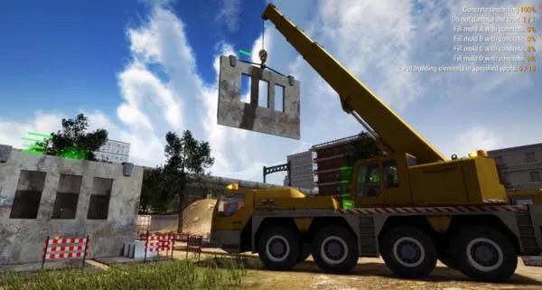 VR游戏《工程机械模拟器 Construction Machine Simulator [1.0.10]》[英文][180.94MB][百度网盘]