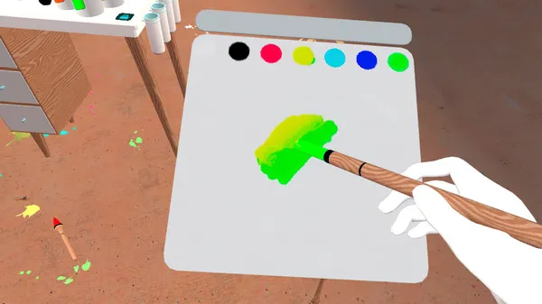 VR游戏《绘画模拟器 Painting VR v0.39.29》[英文][148.65MB][百度网盘]