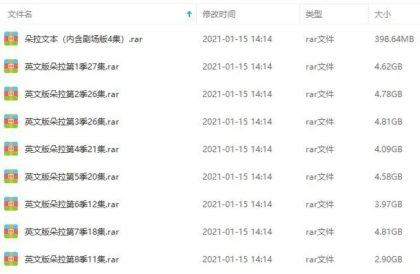 [外语教学动画片]《爱探险的朵拉/Dora the Explorer》[英文版全8季+英文绘本+电影无字幕合集][AVI/PDF/34.94GB]百度云网盘下载