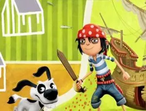 50集中文版《快乐的达文西小镇 The Pirate Next Door》儿童教育动画片 6.57GB 百度网盘资源-小文资源网