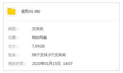 动画《变形金刚》全98集(孩之宝出品)国语无字/视频合集【百度云网盘下载】