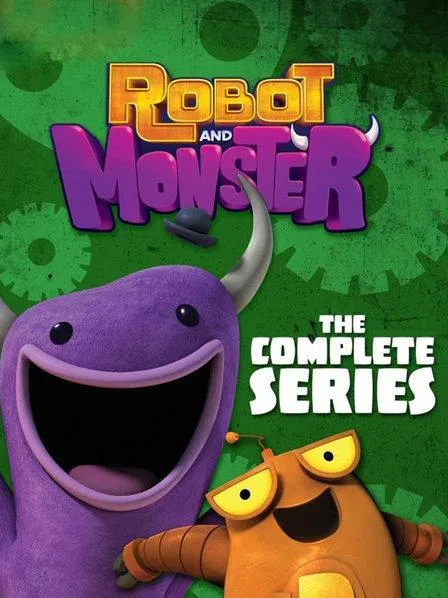 动画片《罗巴与紫怪怪 ROBOT AND MONSTER》[儿童教育][中文版26集第一季][2.76GB][百度网盘]