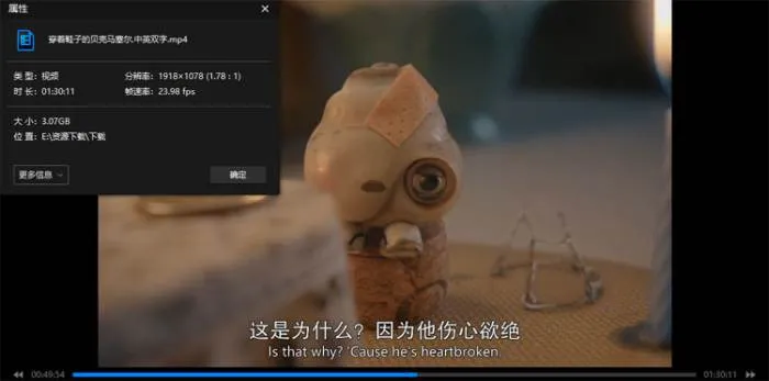 动画《穿着鞋子的贝壳马塞尔》(2021) HD 英语 中英双字