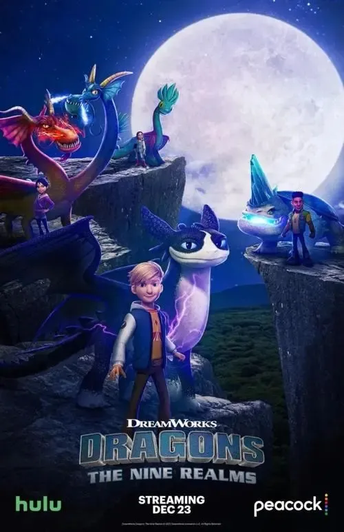 动画片《Dragon The Nine Realm 驯龙高手：九大王国》[儿童教育][英文版13集第一二季][4.47GB][百度网盘]