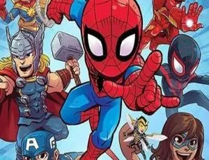 40集英文版《漫威超级英雄历险记》儿童教育动画片 2GB 百度网盘资源