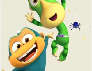 52集中文版《外星猴子Alien Monkey》儿童教育动画片 873.66MB 百度网盘资源