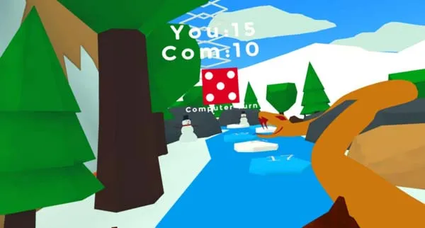 VR游戏《蛇和梯子 Snakes And Ladders VR TGS v1 [1.0]》[英文][77.07MB][百度网盘]