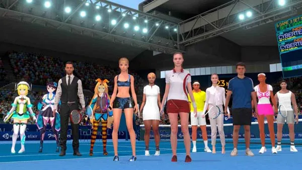 VR游戏《真实卡通网球Cyber Tennis v1.7.4.199》[501.06MB][百度网盘]
