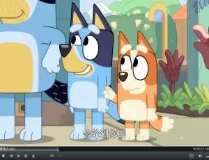 130集中文版1-3季！11GB《Bluey布鲁伊一家》儿童教育动画片 百度网盘速存