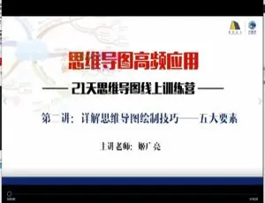 Android 思维导图高频应用 21 天训练营百度网盘分享-小文资源网