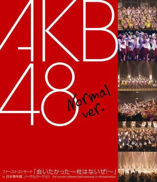[BD日本演唱会][AKB48结团首个演唱会 – ファーストコンサート「会いたかった~柱はないぜ!~」in 日本青年馆 ノーマルバージョン][ISO][48G][百度网盘]