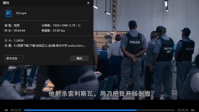 美剧《劫持正义》(2022) 全6集 原声 官方中字