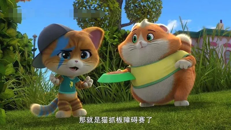 英文动画《四喜猫 44 Cats》[儿童教育][国语版52集/英语版52集][14.6GB][百度网盘]