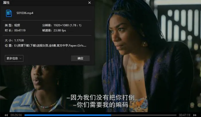 美剧《送报女孩》全8集(格奥尔基·班克斯-戴维斯执导)高清/原声中字/视频合集【百度云网盘下载】
