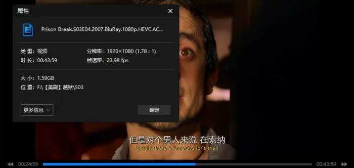 美剧《越狱》5季+最后一越(葛·艾坦尼斯执导)高清/英音中字/视频合集【百度云网盘下载】