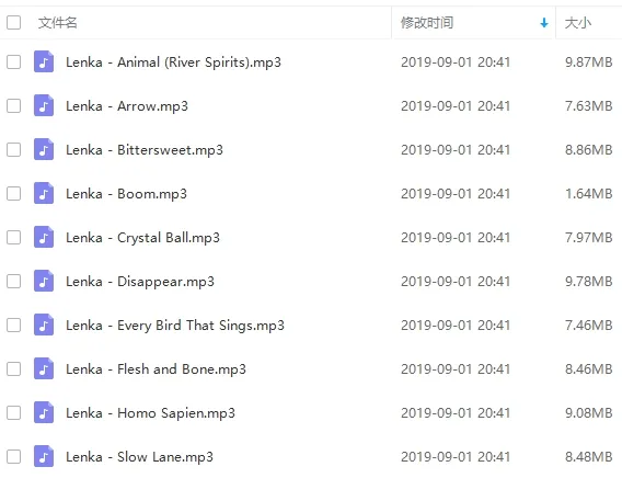 Lenka Kripac精选发烧歌曲合集-109首单曲合集打包