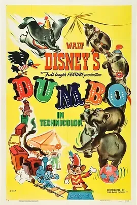 1941《小飞象 Dumbo》[动画/歌舞/奇幻][英语/全1集3.43G][百度下载]