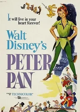 1953《小飞侠 Peter Pan》[动画/歌舞/奇幻/冒险][英语/全1集3.36G][百度下载]