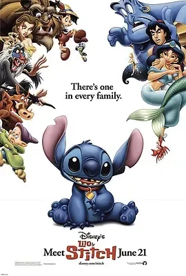 2002《星际宝贝 Lilo & Stitch》[喜剧/科幻/动画/家庭/冒险][英语/全1集3.69G][百度下载]