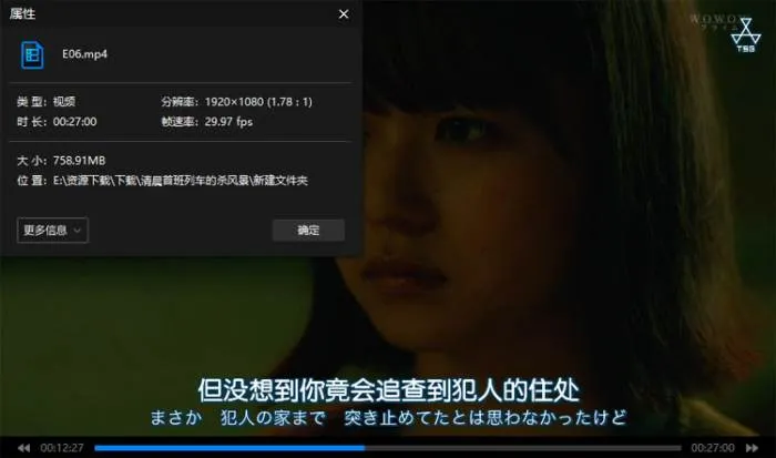 日剧《清晨首班列车的杀风景》全6集(泷悠辅执导)高清/日语中字/视频合集【百度云网盘下载】