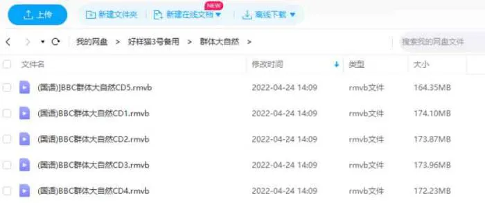 BBC纪录片《群体大自然》高清国语[RMVB/858.51MB]百度云网盘下载