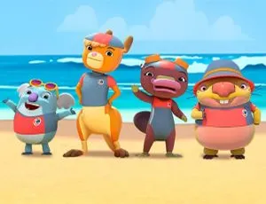 儿童教育必看！《Kangaroo Beach动物海滩救援队》中文版 26 集第一季 6.93GB 百度网盘资源