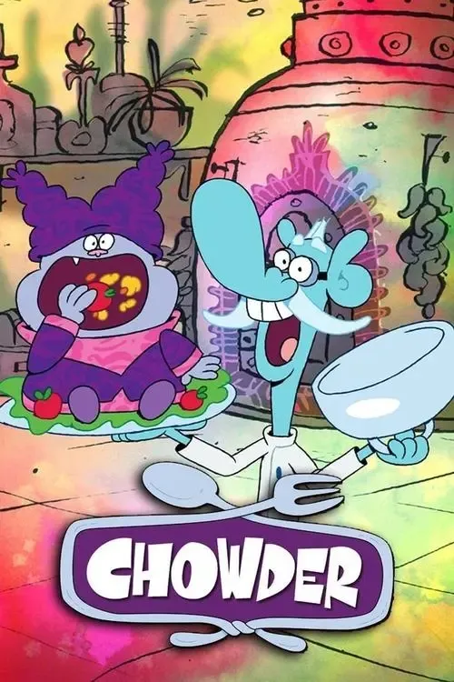 动画片《爱吃鬼巧达 Chowder》[儿童教育][中文版94集1-3季][13.95GB][百度网盘]