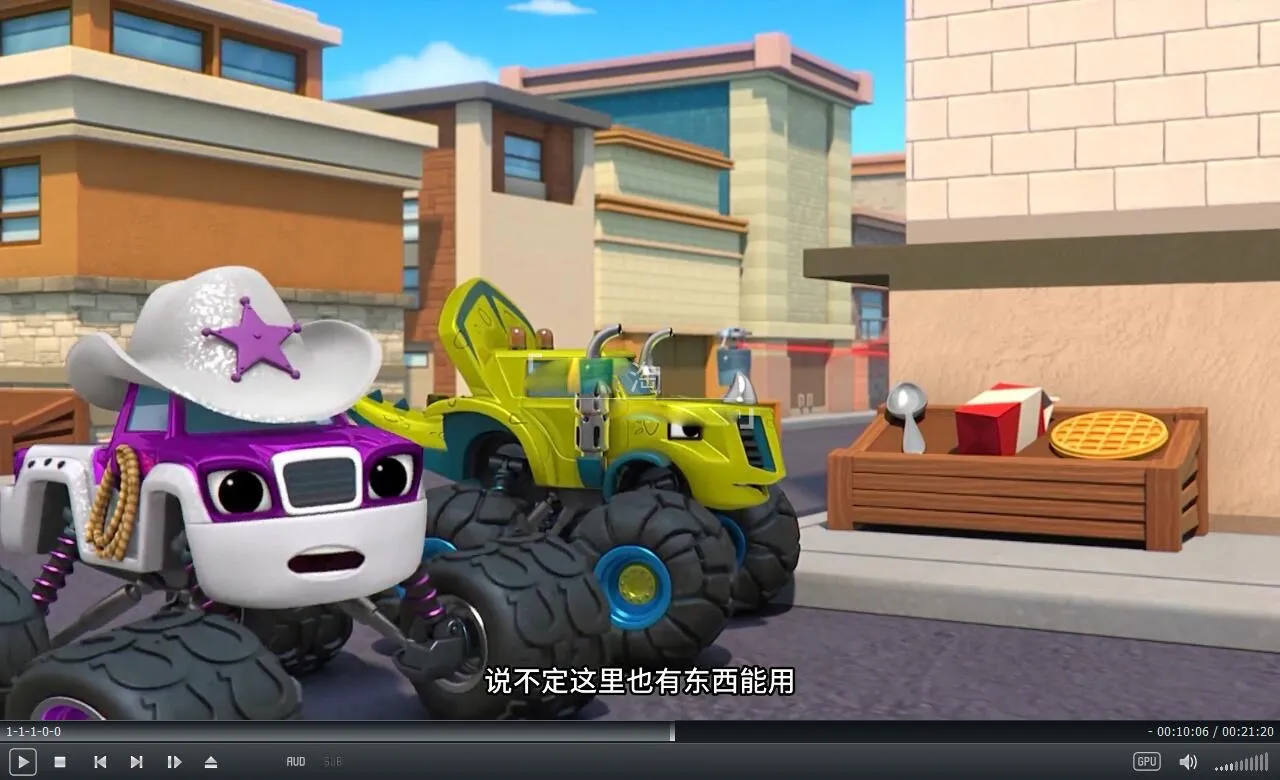 动画片《旋风战车队Blaze and the Monster Machines》[儿童教育][中文版全1-5季共100集][28GB][百度网盘]