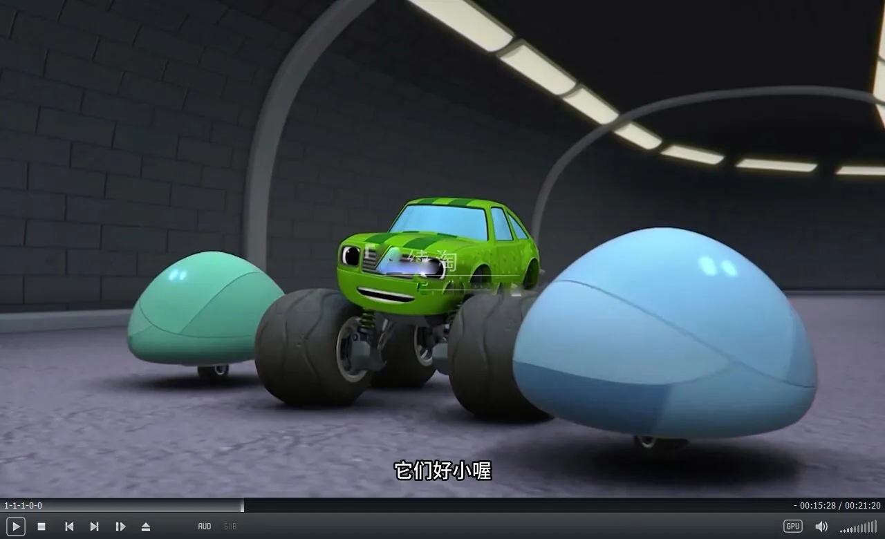 动画片《旋风战车队Blaze and the Monster Machines》[儿童教育][中文版全1-5季共100集][28GB][百度网盘]