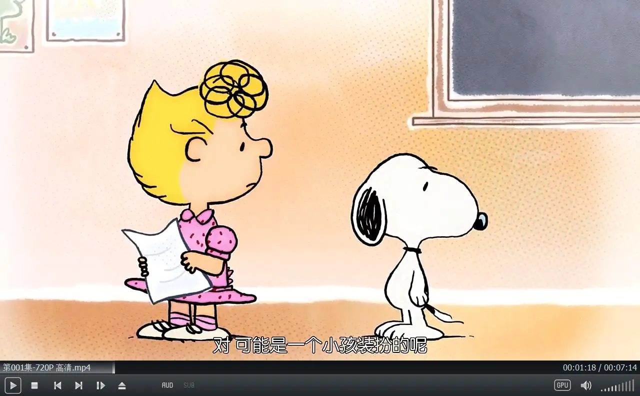动画片《Snoopy史努比》[儿童教育][中文版全104集][3.8GB][百度网盘]