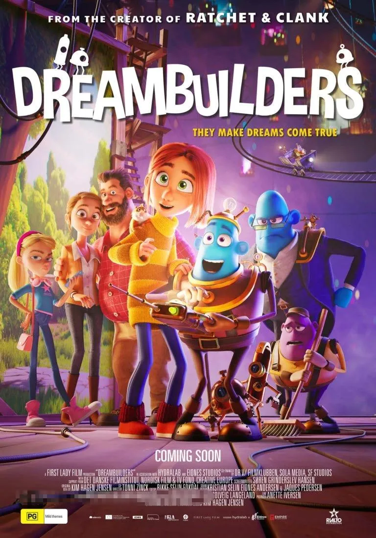 儿童电影《筑梦者 Dreambuilders》[儿童教育][英语中字1集][1.54GB][百度网盘]