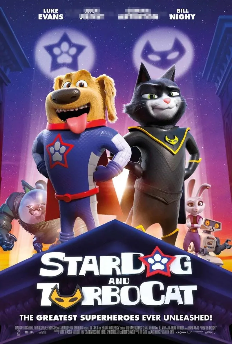 儿童电影《太空狗与涡轮猫 StarDog and TurboCat》[儿童教育][英语中字1集][1.77GB][百度网盘]