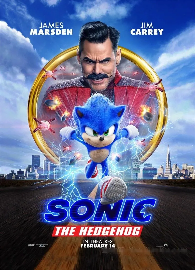 儿童电影《刺猬索尼克 Sonic the Hedgehog》[儿童教育][英语中字1集][2.1GB][百度网盘]