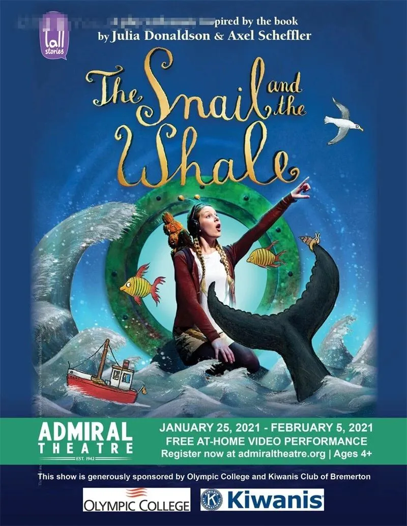 动画片《蜗牛与鲸鱼 The Snail and the Whale》[儿童教育][英语中字1集][365MB][百度网盘]