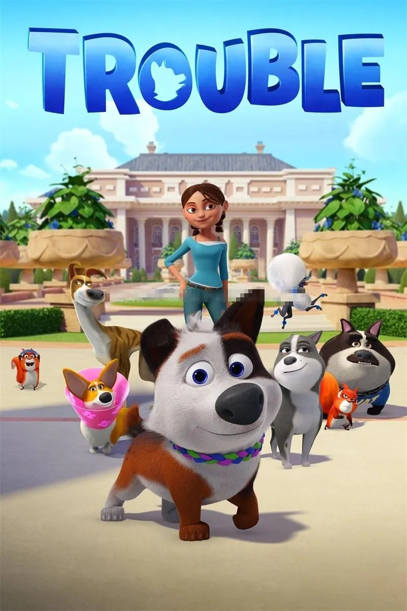 儿童电影《萌宠流浪记 Trouble》[儿童教育][英语中字1集][1.95GB][百度网盘]