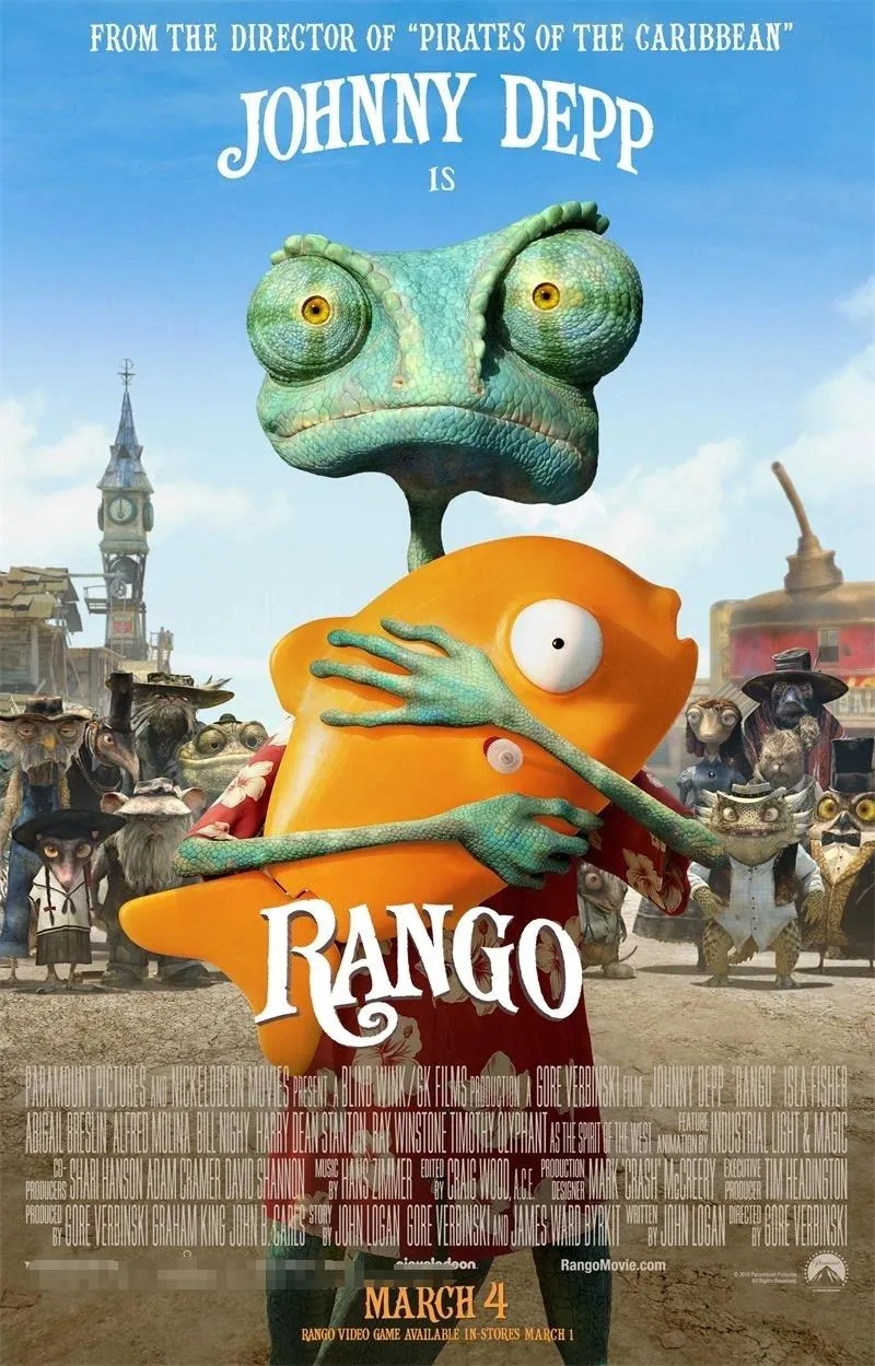 儿童电影《兰戈 Rango 2011》[儿童教育][国粤英三语中英双字1集][3.59GB][百度网盘]