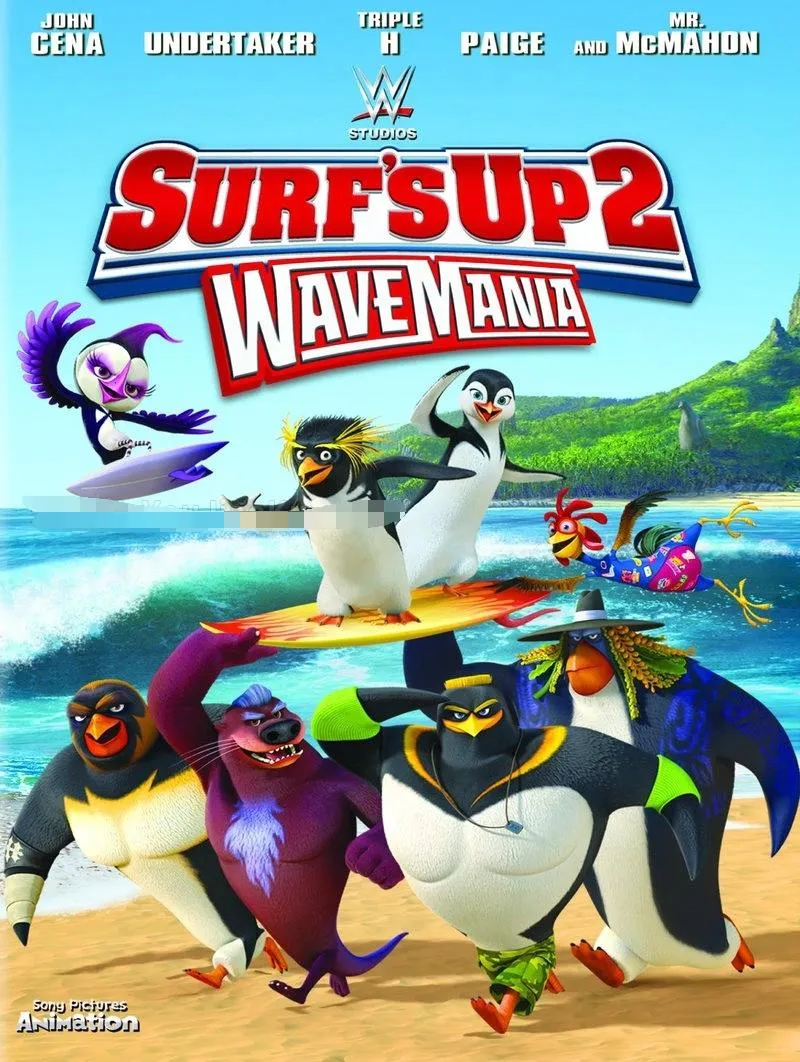 儿童电影《冲浪企鹅2 Surf’s Up 2: WaveMania 2017》[儿童教育][国英双语中字1集][2.93GB][百度网盘]